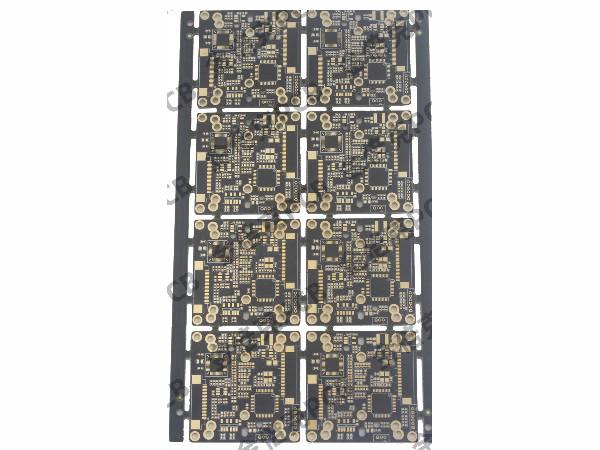 2层黑油沉金PCB